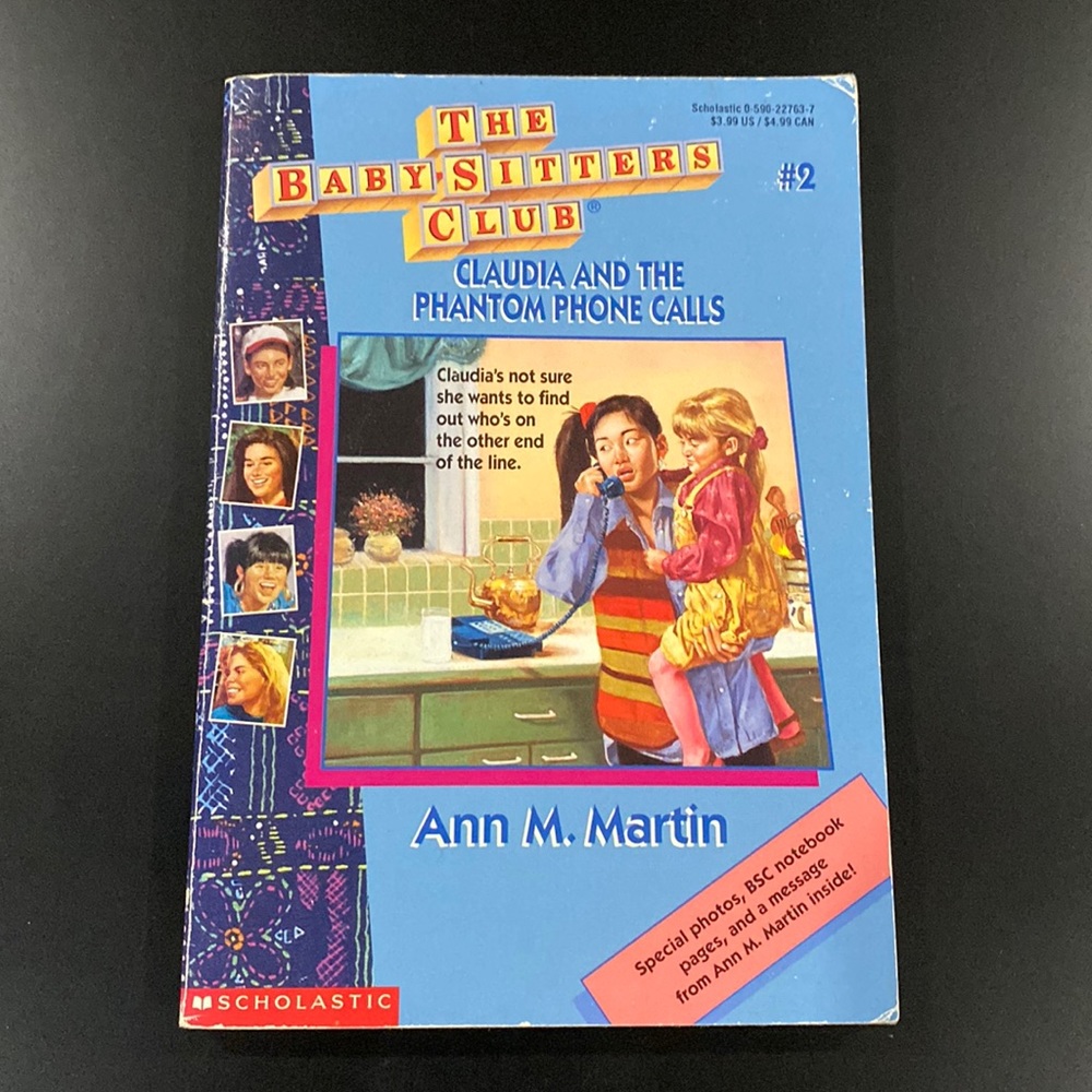 The Baby-Sitters Club #2: Claudia and the Phantom Phone Calls by Ann M. Martin